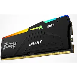 Модуль пам'яті DDR5 Kingston FURY Beast RGB 2x16GB 6000MHz Black (KF560C30BBEAK2-32) [154337] - мініатюра 8