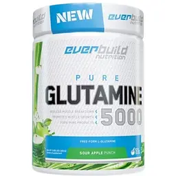 Амінокислота Everbuild Nutrition Glutamine Пунш з кислих яблук 300 г