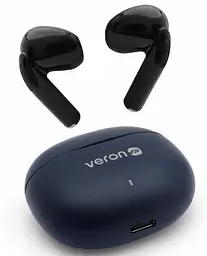 Бездротові навушники TWS Bluetooth Headset Veron W07 Liberty Black (2104618869) - мініатюра 5