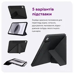 Чохол Make для планшета Samsung Tab S10 Lite/S10 FE Origami Pen Navy - мініатюра 4