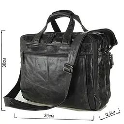 Сумка чоловіча Vintage 39х36х12,5 см sum0028971 - мініатюра 3