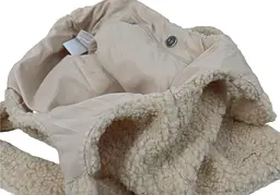Сумка Arovo Жіноча Плюшева Teddy Shopper Поліестер Бежева - мініатюра 5