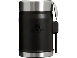 Термос для їжі Stanley Classic Legendary Food Jar + Spork 400 мл Black 2.0 (100000102727)