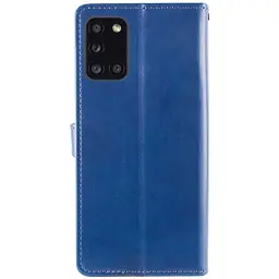 Шкіряний чохол-книжка GETMAN Gallant (PU) для Samsung Galaxy A31 Синій - мініатюра 5