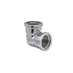 Кутник Koer 1/2'' ВВ (хром) Kf.L06F.Chr KF0124