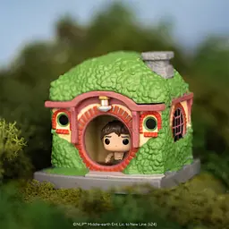 Набір фігурок Funko Bitty Pop! Towns Володар перснів Фродо Беггінс і хатинка (83685) - мініатюра 7
