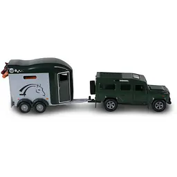 Ігровий набір TechnoDrive Land Rover з причіпом і фігурками коней (520460.270) - мініатюра 3