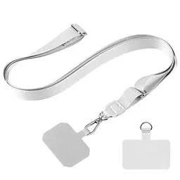 Шнурок Epik широкий (2 см) 140 см Light Gray