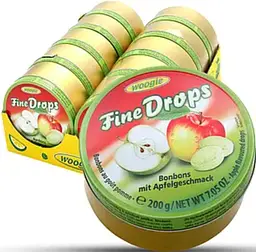 Льодяники Woogie Fine Drops зі смаком яблука 200г - мініатюра 6
