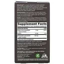 Хлорофілін Nature's Way Chlorofresh Drops, 59 мл - М'ята - мініатюра 2