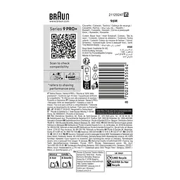 Бритвений блок Braun 96M Series 9 Pro+ (60877) - мініатюра 2