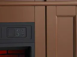 Електрокамін ArtiFlame Linz AF23S коричневий - мініатюра 6