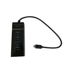 Концентратор Maiwo USB Type-C to 4х USB3.0 cable 29 cm (KH303) - мініатюра 2