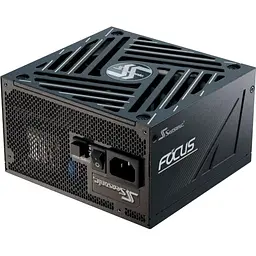 Блок живлення 1000 Вт, Seasonic Focus GX ATX 3.1, чорний, модульний, 80+ золотистий, Active PFC, 13.5 см FDB, 3xMolex/8xSATA