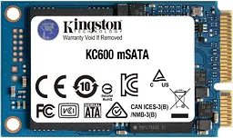 SSD mSATA накопичувач Kingston KC600 256GB (SKC600MS/256G)