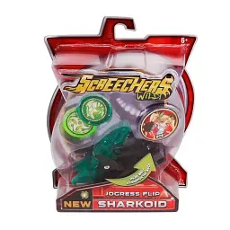 Машинка-трансформер Screechers Wild! Шаркоїд 360° пластикова різнобарвна - мініатюра 6