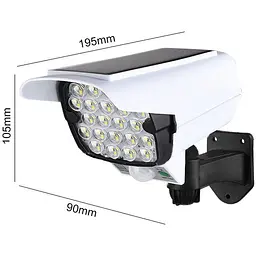 Вуличний ліхтар у формі камери Solar Light JLP-2177 з пультом управління на сонячній батареї (42711-JLP-2177_203) - мініатюра 3
