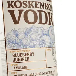 Алкогольний напій Koskenkorva Blueberry Juniper 37.5% 0.7 л - мініатюра 7
