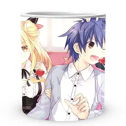 Кухоль GeekLand Рандєву із життям Date A Live Тока Ятогамі, Сідо Іцука та Мукуро Хошимия DAL.02.15 330 мл білий - мініатюра 2