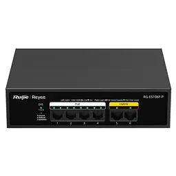 Комутатор Ruijie Reyee RG-ES106F-P - мініатюра 2