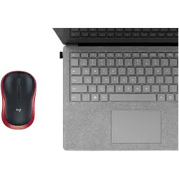 Миша бездротова Logitech M185 Red (910-002240) - мініатюра 4