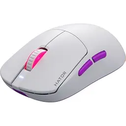 Комп'ютерна мишка Hator Quasar 3 Ultra 8K Wireless White (HTM771) - мініатюра 2