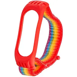 Ремінець Nylon Mi Band 5/6 Gradient Rainbow