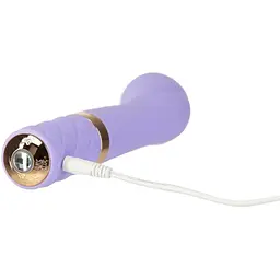 Розкішний вібратор Pillow Talk Sassy Purple Special Edition Сваровськи пов'язка на очі + гра - мініатюра 3