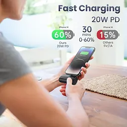 Зовнішній акумулятор Power Bank Feob 5200 мАг, сумісний з iPhone - мініатюра 3