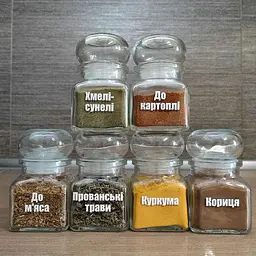 Набір баночок для зберігання спецій, скло 20 шт. (BS-G16) - мініатюра 5