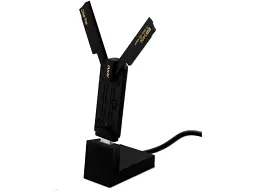 Мережевий адаптер Wi-Fi 6E USB FENVI FU-AXE5400 двохдіапазонний бездротовий MU-MIMO USB 3.0 Black (19122) - мініатюра 2