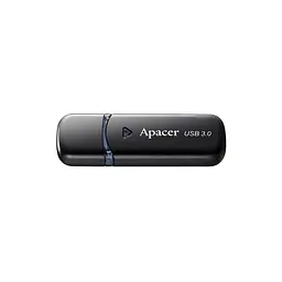 USB флеш накопичувач Apacer 32GB AH355 Black USB 3.0 (AP32GAH355B-1) - мініатюра 1
