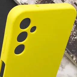 Чохол Silicone Cover Lakshmi Full Camera (AAA) для Samsung Galaxy A14 4G/5G Жовтий / Yellow - мініатюра 6