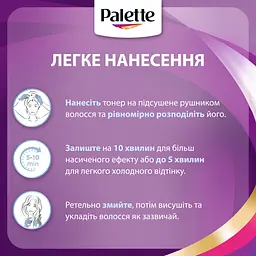 Тонуючий бальзам для волосся Palette Toner Платиновий Блонд 150 мл - мініатюра 4