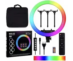 Кільцева лампа XPRO MJ-18 RGB 45 см (AM-2411_1184) - мініатюра 3