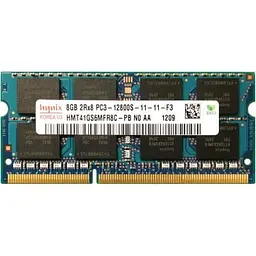 Модуль пам'яті для ноутбука SoDIMM DDR3 8GB 1600 MHz Oem Hynix (HMT41GS6MFR8C-PB) - мініатюра 2
