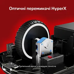 Комп'ютерна миша HyperX Pulsefire SAGA PRO RGB USB-A/WL/BT чорний teh0014115 - мініатюра 3