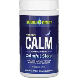 Напій для спокійного сну Natural Vitality CALM Specifics Calmful Sleep ягідний 170 г - мініатюра 2