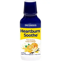 Комплекс для полегшення печії Enzymedica Heartburn Soothe смак апельсину та ванілі 355 мл