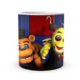 Кружка GeekLand Five Nights At Freddys П'ять ночей з Фредді Четверо аніматроніків FN.02.388 - мініатюра 2