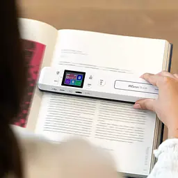 Сканер A4 Canon IRIScan Book 7 (1050dpi, USB, microSD, 15стор/хв, портативний, білий) - мініатюра 9
