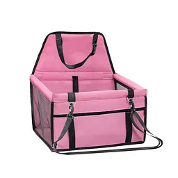 Автомобільне сидіння для тварин Bestopet Люпосанчик BS-PC-005 Pink - мініатюра 1