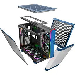 Корпус MONTECH King 95 Pro Blue [169449] - мініатюра 10