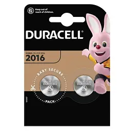 Батарейка Duracell 2016 blister 2 (2/20/200) (АРТ8718)