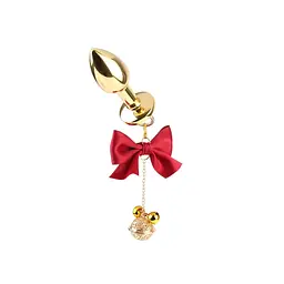 Набір Chisa Sexy Tempter Kit-Red Senuelo анальна пробка та затискачі на соски з бантиками - мініатюра 2