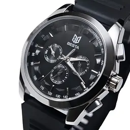 Годинник Besta Walker Elastic Black, 2 ремінці