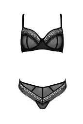 Комплект білизни Casmir Denerys S/M чорний - мініатюра 3