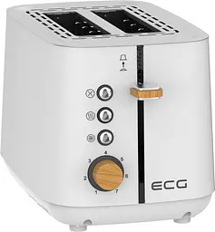 Тостер ECG ST 2768 Timber White - мініатюра 8