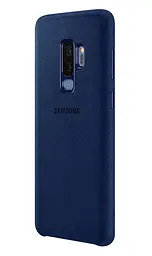 Чохол-накладка Alcantara Cover EF-XG965 для Samsung Galaxy S9 Plus (6.2") Blue - мініатюра 5