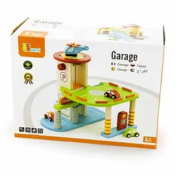 Дерев'яний ігровий набір Viga Toys Паркінг (59963) - мініатюра 4